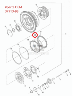Discos metálicos de clutch "Drag Specialties" (1131-0429) - comprar en línea