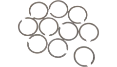 Anillo de retención, cojinete - derecho - "Eastern Motorcycle Parts" (DS-188039)