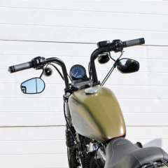 Manillar Speedline 1 pulgada negro "Tc bros" (101-0122) - Prófugos Garage