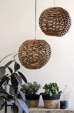 Pantallas circulares para lámparas - Calli decoracion