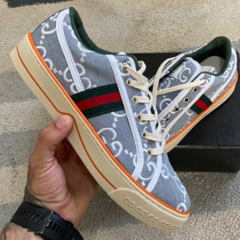 TÊNIS GUCCI CANO BAIXO TENNIS 1977