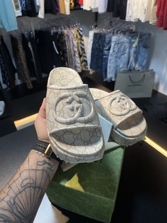 Slide Com Plataforma Gucci - comprar online