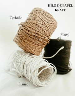 Colgante Bu tostado 50x25h kraft - DeSca Interiores