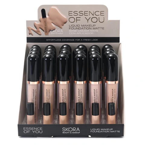 Maquillaje fluido con aplicador