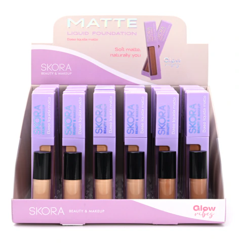 Corrector matte con aplicador