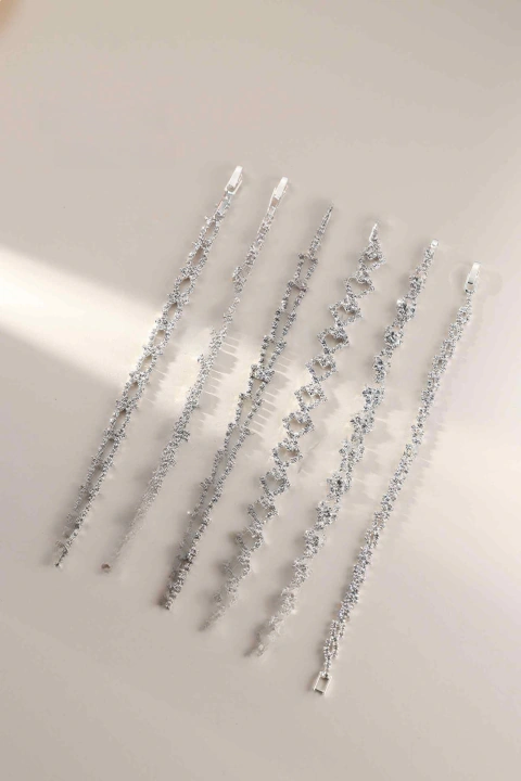 PULSERA Fantasia Blanco con Strass Delicado Fiesta (276)