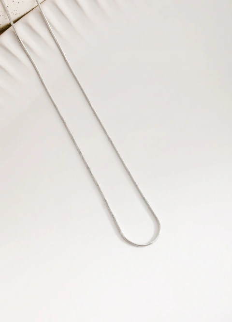 CADENA Acero Blanco Ratón 1.2mm
