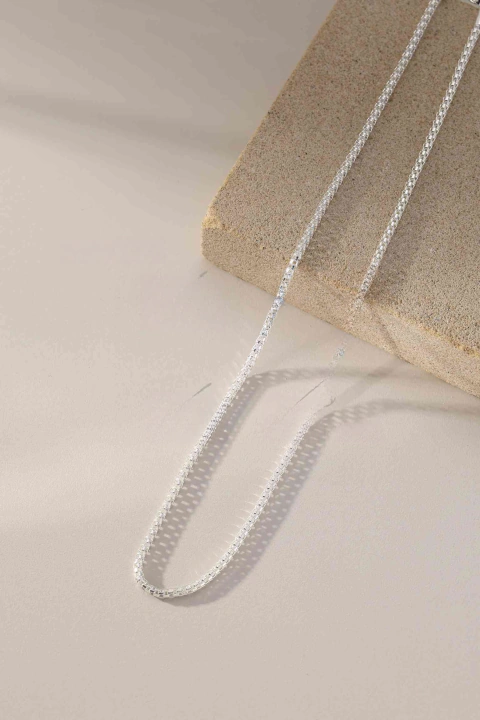 CADENA Acero Blanco Inflada x45cm (199)