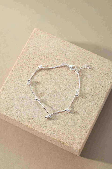 PULSERA Acero Blanco Especial