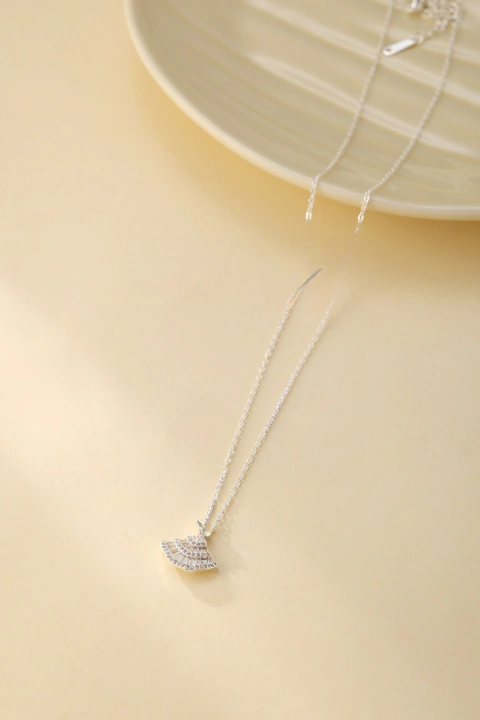 CADENA Acero con Dije Bronce Cubic (489)