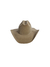 CHAPÉU COWBOY COM CORRENTARIA REMOVÍVEL - CAMELO - loja online