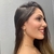 Brinco de Argola com Pingente de Cadeado Banhado a Ouro 18K na internet