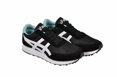 Asics Neo Preto Verde na internet