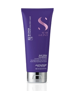 Condicionador Alfaparf Semi di Lino Blonde e Silver Anti Yellow 200ml