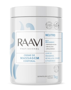 CREME DE MASSAGEM RAAVI NEUTRO CORPORAL 1KG