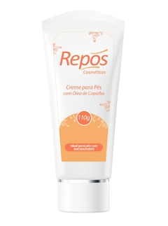 Creme para Pes com Racharduras Repos Oleo de Copaiba 110g