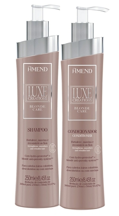 AMEND LUXE CREATIONS BLONDE CARE CUIDADOS COM CABELOS LOIROS