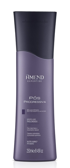 SHAMPOO AMEND POS PROGRESSIVA 250ML EFEITO LISO PROLONGADO