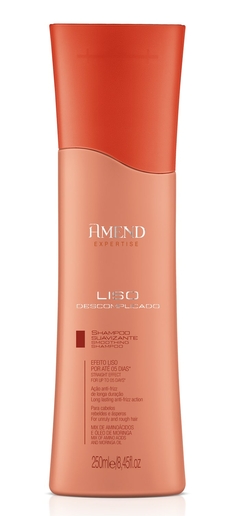Shampoo Amend Liso Descomplicado Suavizante Anti Frizz 250ml