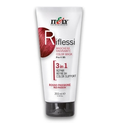 Mascara Matizadora Itely Riflessi 3 in 1 Rosso Passione 200g