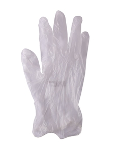 Luva Vertix Vinil Transparente cx c/100un sem talco - comprar online