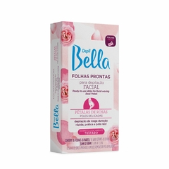 Folhas Prontas p/Depilacao Depil Bella Rosto Petala de Rosas