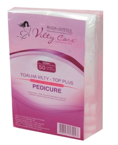 TOALHA DESCARTAVEL VILTY CARE PEDICURE C/50UN 30X40 GRAM 50 - comprar online