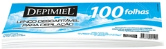 PAPEL PARA DEPILACAO DEPIMIEL C/100 LENCO TNT