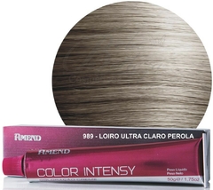 TINTA AMEND COLOR INTENSY 989 Louro Ultra Claro Perola