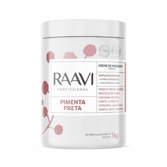 Creme de Massagem Raavi Termoativo Pimenta Preta 1kg
