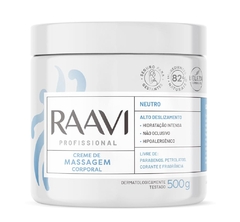 Creme de Massagem Raavi Neutro Corporal 500g