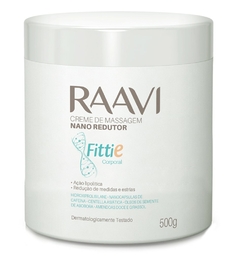 CREME DE MASSAGEM RAAVI FITTIE NANO REDUTOR 500G