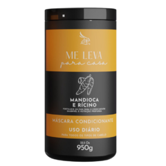 Mascara Zap Me Leva para Casa Mandioca e Ricino 950g