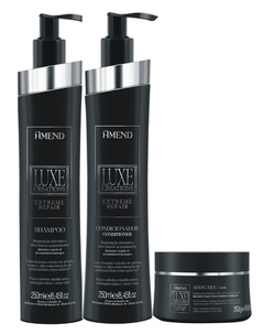 AMEND LUXE EXTREME REPAIR KIT REPARACAO SH + COND + MASC