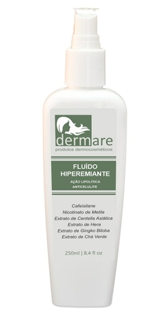 FLUIDO HIPEREMIANTE DERMARE ACAO LIPOLITICA ANTI CELULITE 250ML