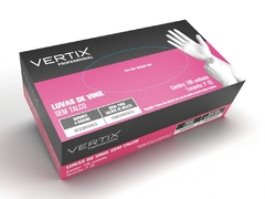 Luva Vertix Vinil Transparente cx c/100un sem talco na internet