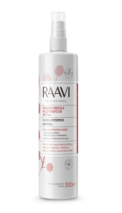 FLUIDO LIPOTERMICO RAAVI TERMOATIVO PIMENTA NICOTINATO 300ML