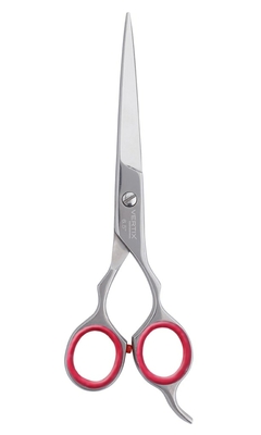 TESOURA VERTIX RED CIRCLE FIO LASER 6,5''