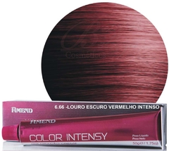 TINTA AMEND COLOR INTENSY 6.66 Louro Escuro Vermelho Intenso