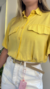CROPPED CAMISA IPÊ AMARELA