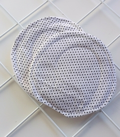 Absorvente de seio reutilizáveis