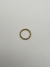 Piercing argola torcida dourada - comprar online