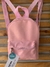 Mini Mochila Couro Sintético Rosa