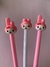 Caneta coelho rosa