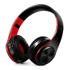 Fones de Ouvido Bluetooth sem fio Estéreo Dobrável Esportivo Handfree MP3 Player