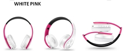 Fones de Ouvido Bluetooth sem fio Estéreo Dobrável Esportivo Handfree MP3 Player