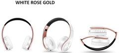 Fones de Ouvido Bluetooth sem fio Estéreo Dobrável Esportivo Handfree MP3 Player