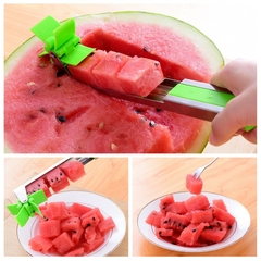 Cortador de Melancia de Aço Inoxidável - comprar online