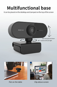 Webcam 1080p Full HD - loja online