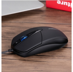 FORKA USB Mouse de Computador com Fio Silencioso Clique LED